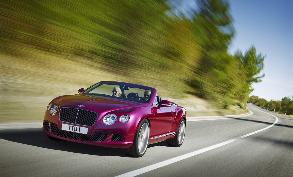 Bentley Unveils New Continental GT Speed Convertible at Detroit